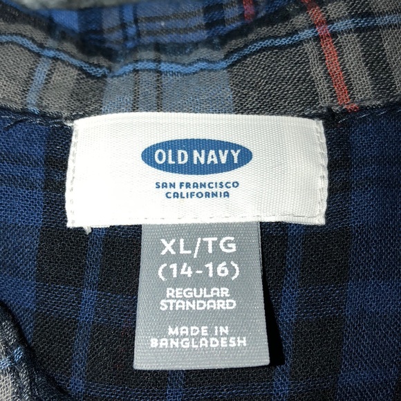 Old Navy Boys Flannel - Picture 3 of 3
